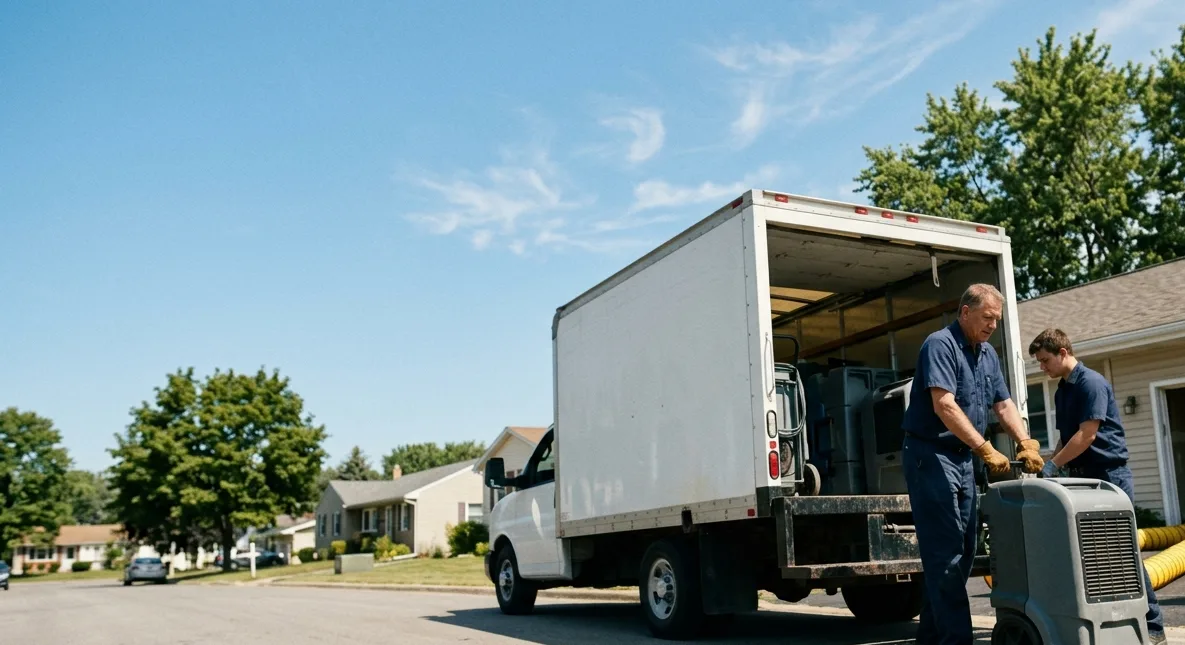 Water Damage Cleanup in Chenoa, IL near me